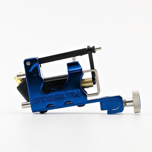 Stigma Hyper V3 Tattoo Machine. Pink. With Fk Irons Dark Lab Grip