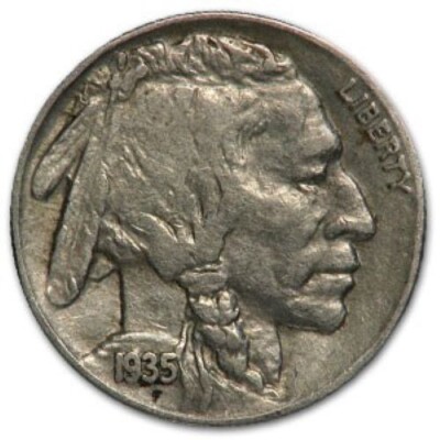 1935 S - Buffalo Nickel - G/VG