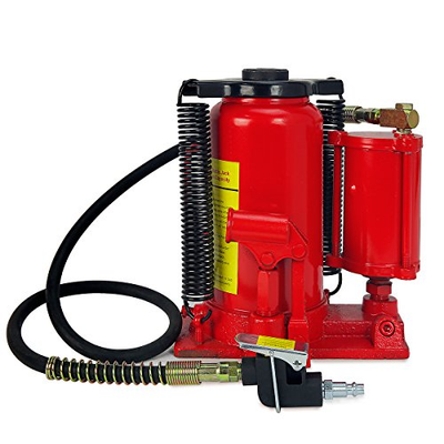 20 Ton Air Hydraulic Bottle Jack Manual Lifts Hoist