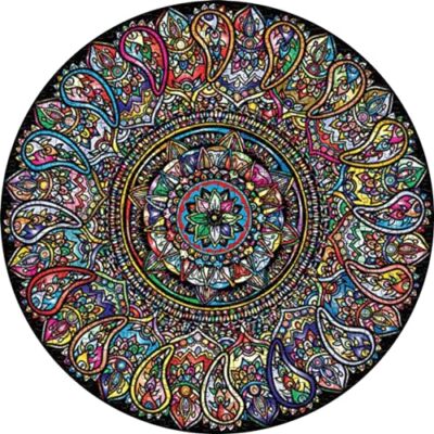 Hard Mandala Puzzle 1000 Pieces Difficult Impossible Puzzles for Adult Challen