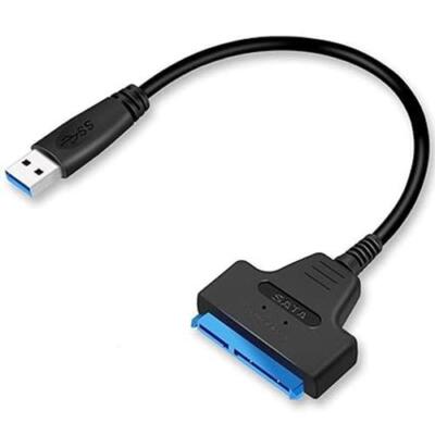 SATA to USB 3.0 Cable, USB to SATA 3 Hard Drive Adapter for 2.5 Inch SSD & HDD