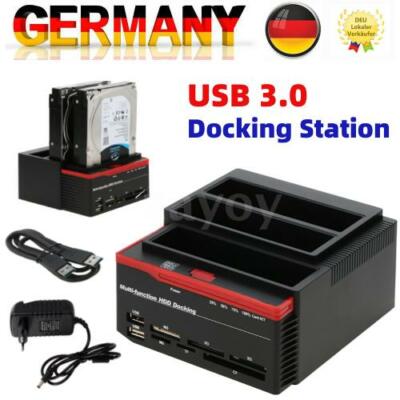 2.5/3.5'' SATA IDE HDD Festplatten Hub Dock Docking Station SATA Festplatte