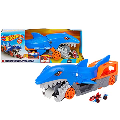 Hot wheels sales shark transport