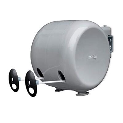 49 Dual Retractable Reel Outdoor Dryer Clothes Line Clothesline Laundry Washing