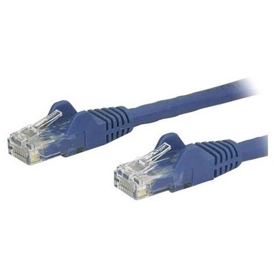 StarTech.com 30ft Blue Cat6 Patch Cable with Snagless RJ45 Connectors - Long