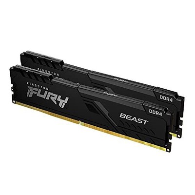 Kingston FURY Beast 32GB (2 x 16GB) DDR4 SDRAM Memory Kit (KF436C18BBK2/32)