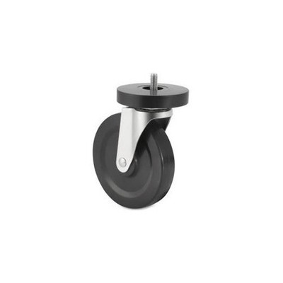 Lorell Wire Shelving Caster Kit - 5'' - Black (LLR84861)