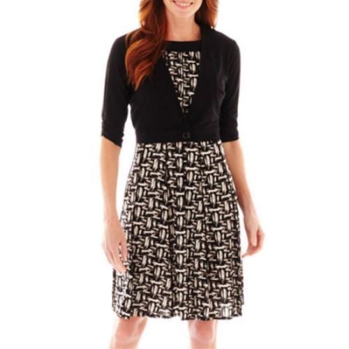 Perceptions Black Dress with Lace Detail. New with Tags. Size Medium | eBay