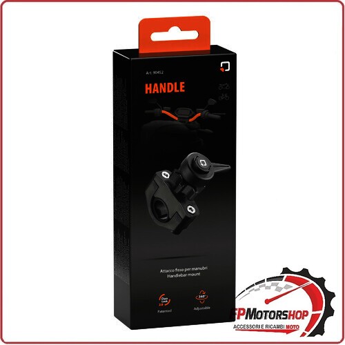OPTI HANDLE STAFFA SUPPORTO ATTACCO FISSO PER MANUBRIO BICI MOTO SCOOTER