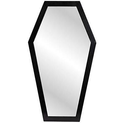 Gothic Curiosities Large Coffin Mirror - 21 Inch Gothic Decor for Bedroom Or