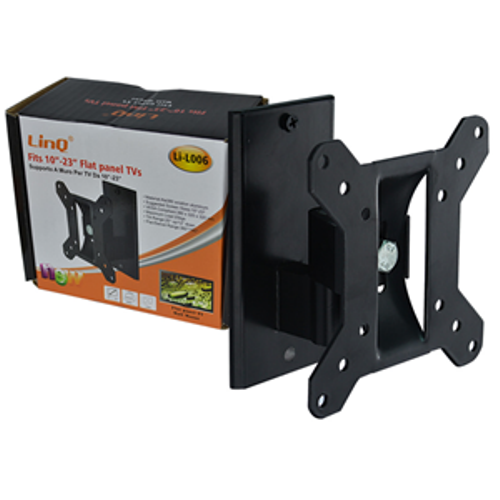 Supporto Staffa A Muro Per Tv Led Monitor Da 10" - 23" Linq Li-L006