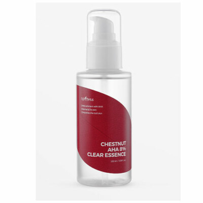 [Isntree]  CHESTNUT AHA 8% Clear Essence 100ml  (2022 renewal)