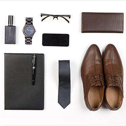 Pre-owned Handmade Mens Natural Sandalwood Wooden Watch Casual Stylish  Japanese Quartz
