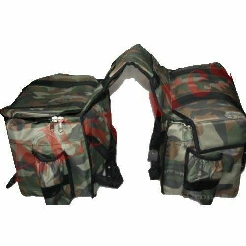 For Norton Royal Enfield Side Hanging Saddle Touring Bag Customized Harley 