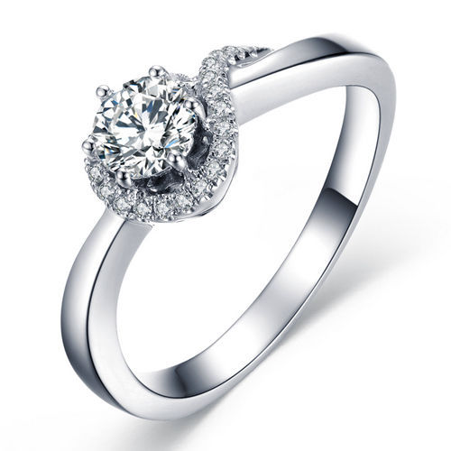 Diamond Platinum Engagement Fine Rings