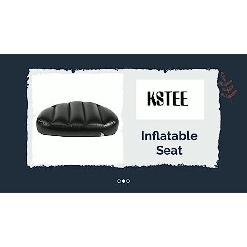 Kayak Inflatable Seat Premium Green Fishing Boat Seat Cushion PVC Inflatable Boa