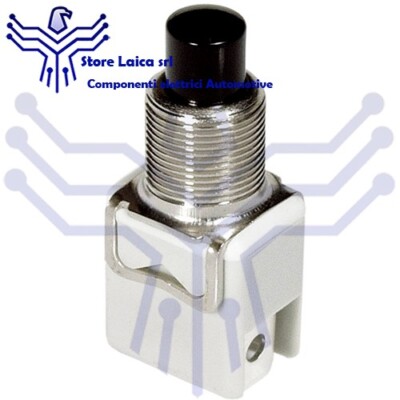 PULSANTE APEM A1213A INTERRUTTORE INSTABILE UNIPOLARE PULSANTE INSTABILE 1 PZ