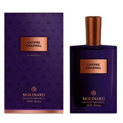 CHYPRE CHARNEL MOLINARD-UNISEX-EDP-SPR-2.5 OZ-75 ML-AUTHENTIC-MADE IN FRANCE