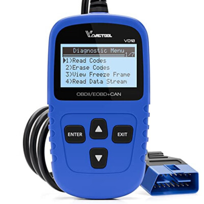 VDIAGTOOL VD10 OBD2 Scanner Code Reader Car Diagnostic Tool Engine Fault Code Re