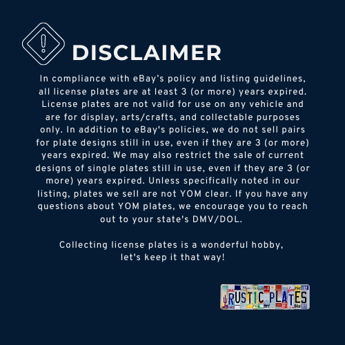 2014 Base Michigan Mackinac Bridge License Plate