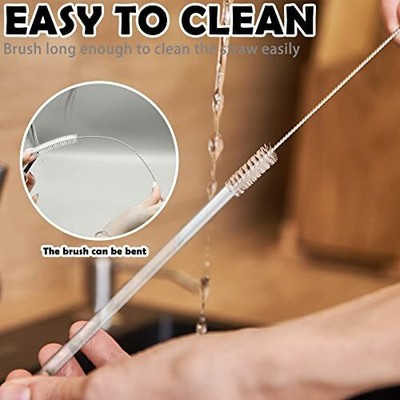 6Pcs Replacement Straws for Stanley Water Bottles, Plastic Straws Reusable