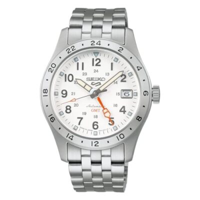 Pre-owned Seiko 5 Sports Field Sports Gmt Sbsc009 Automatic Men's Watch Limited Fast
