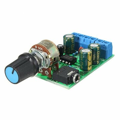 DC 1.8-12V TDA2822M 2.0 Channel Stereo Mini AUX Audio Amplifier Board Module AMP