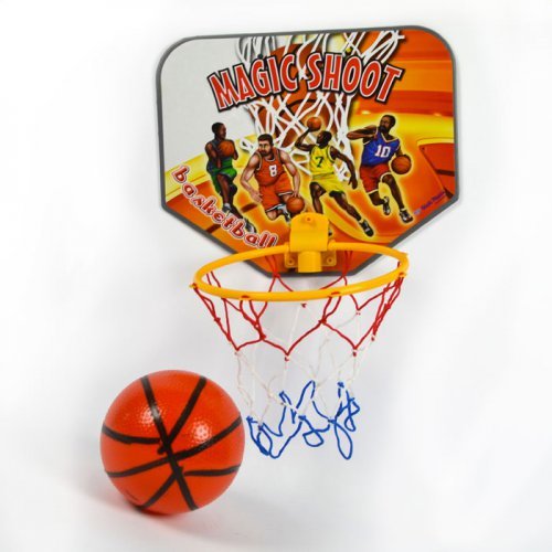 Gioco Canestro 30x24.5cm Con Palla 13Cm Basket Pallacanestro Bambini Bimbi dfh