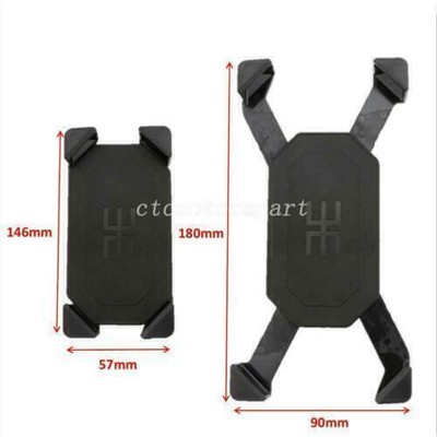 Black Motorcycle Bike Cell Phone Holder for Harley Road King Road Street Glide
