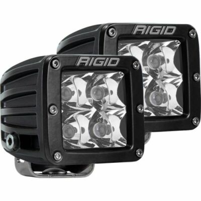 Rigid Industries 202213 D-Series Pro Spot Light - Surface Mount (Set of 2) NEW