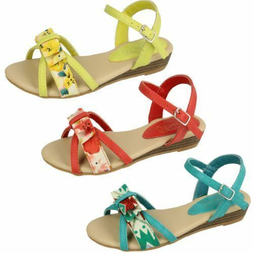 Calzado de niña rojos