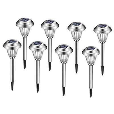 8pack Stainless Steel Pathway Landscape Lights For Outd
