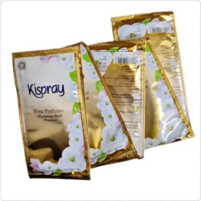 KISPRAY IRON AID FOR LONG LASTING FRAGRANCE FRESH ANTI-ODOR FABRIC 7ml 24 SACHET