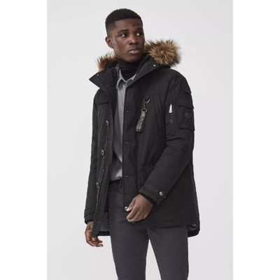 TENSON TENSON PARKA LHASA HERREN-POLYESTER SCHWARZ MT XL