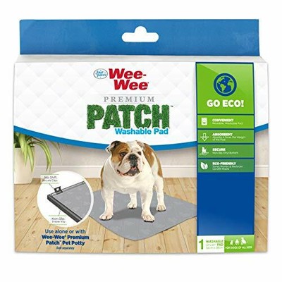 Four Paws Wee-Wee Premium Patch Reusable Pee Pad for Dogs, 1 Count Standard 22''
