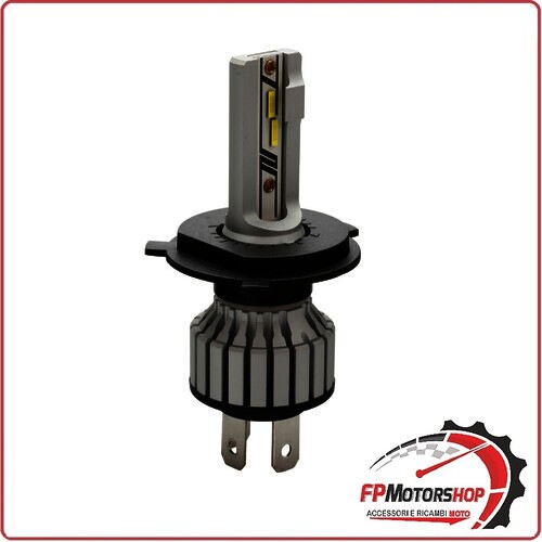 57706 12V HALO LED HYPER LAMPADA LAMPADINA H4 15W P43T 1PZ SCATOLA PER AUTO MOTO