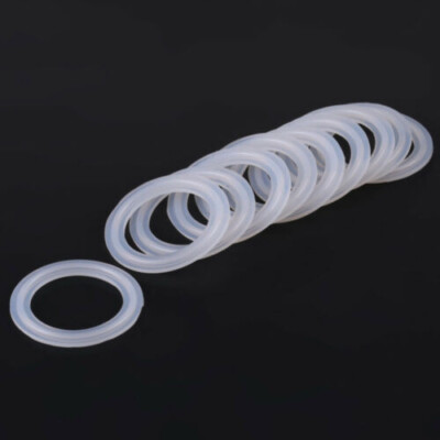10 Pack 1.5'' Silicone Tri Clamp GASKET For Distilling Column, Sight Glass