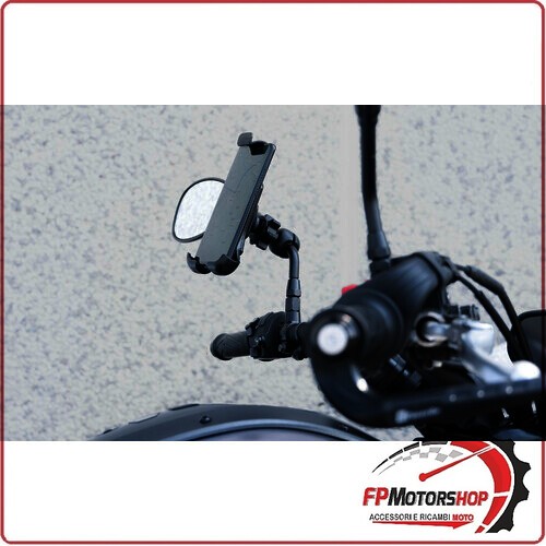 OPTI MIRROR ATTACCO PER CUSTODIA SMARTPHONE CON MORSETTO 9-14 MM SPECCHIO MOTO