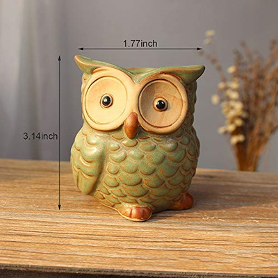 Succulent Plant Pots,Kisstaker 3 Pcs Cartoon Animal Series Ceramic Cute Pet Pig