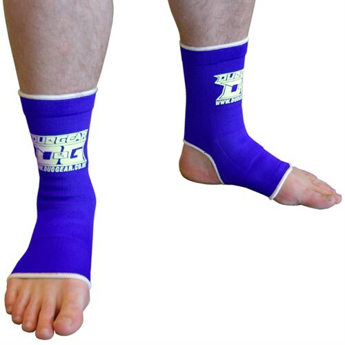 BLUE ANKLE SUPPORTS MUAY THAI MMA MARTIAL ARTS SPORTS PAIR