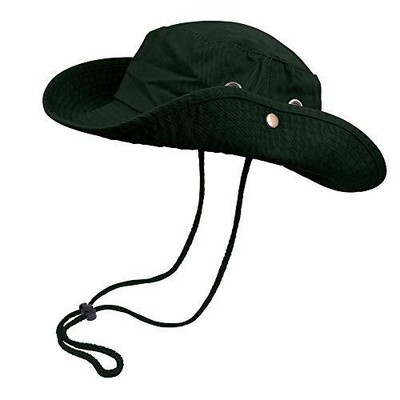 S With String Wide Brim Hiking Fishing Uv Sun Protection Safari Unisex