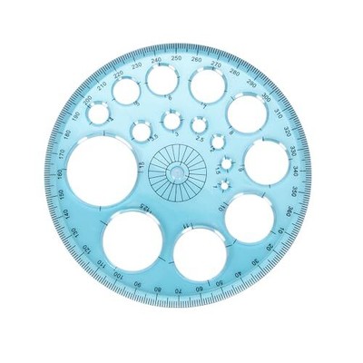 Acooruiteng Circle Template Circle Round Stencil Templates for Drawing Profes...