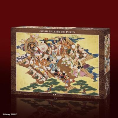 Disney - やまT Disney Character Japanese Yamato-e 500 Piece Jigsaw Puzzle