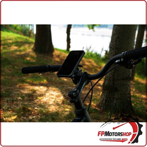 OPTI HANDLE STAFFA SUPPORTO ATTACCO FISSO PER MANUBRIO BICI MOTO SCOOTER