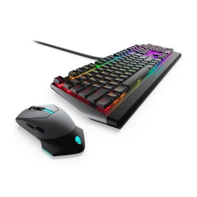 Alienware Mechanical Backlit Gaming Keyboard & Wired Gaming Mouse - AW510K & AW6