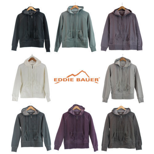 Eddie Bauer Sunscape Hoodie Womens XL Heather Blue Lightweight UPF