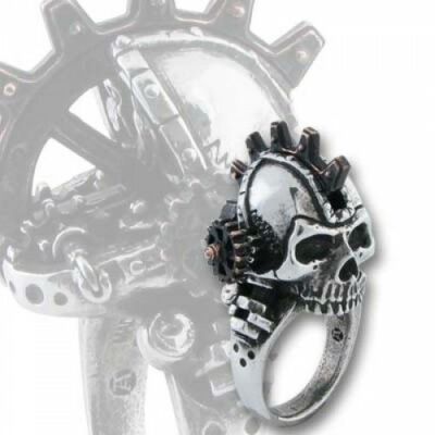 Alchemy Gothic Steamhead Ring BRAND NEW