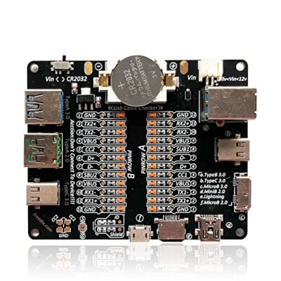 USB Cable Data Line Test Board USB Cable Checker Data Wire Charging Test Card Ty