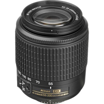 (Open Box) Nikon AF-S DX Zoom-NIKKOR 55-200mm f/4-5.6G ED F-Mount Lens #3
