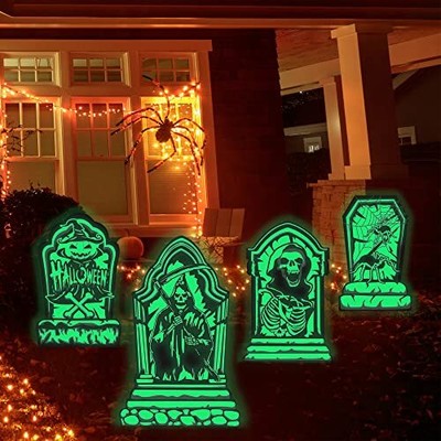 Ations Glow In The Dark Graveyard Outdoor Lawn